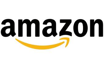 A logo of amazon for the company.